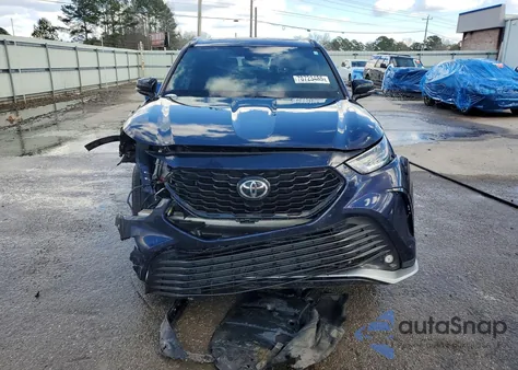 2021 Toyota Highlander Hybrid Limited from USA, damaged, VIN 5TDLZRBH6MS135903